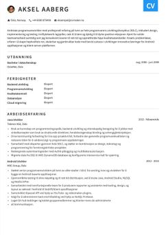 Velg mal Otago og lag en profesjonell CV